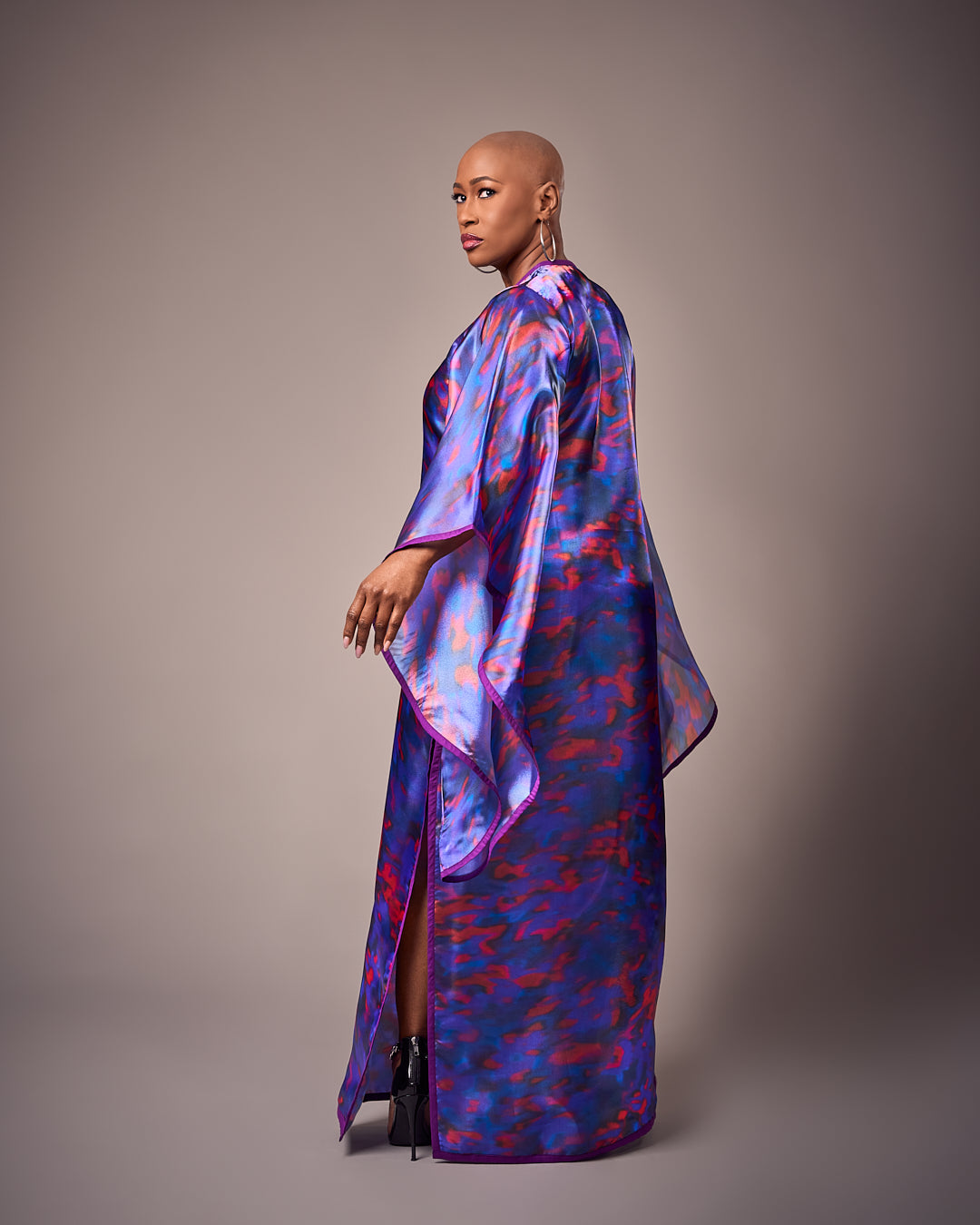The Blue Lumi Kaftan - Prestigestylefashion