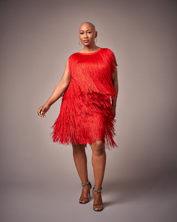 The Red Zuri Dress