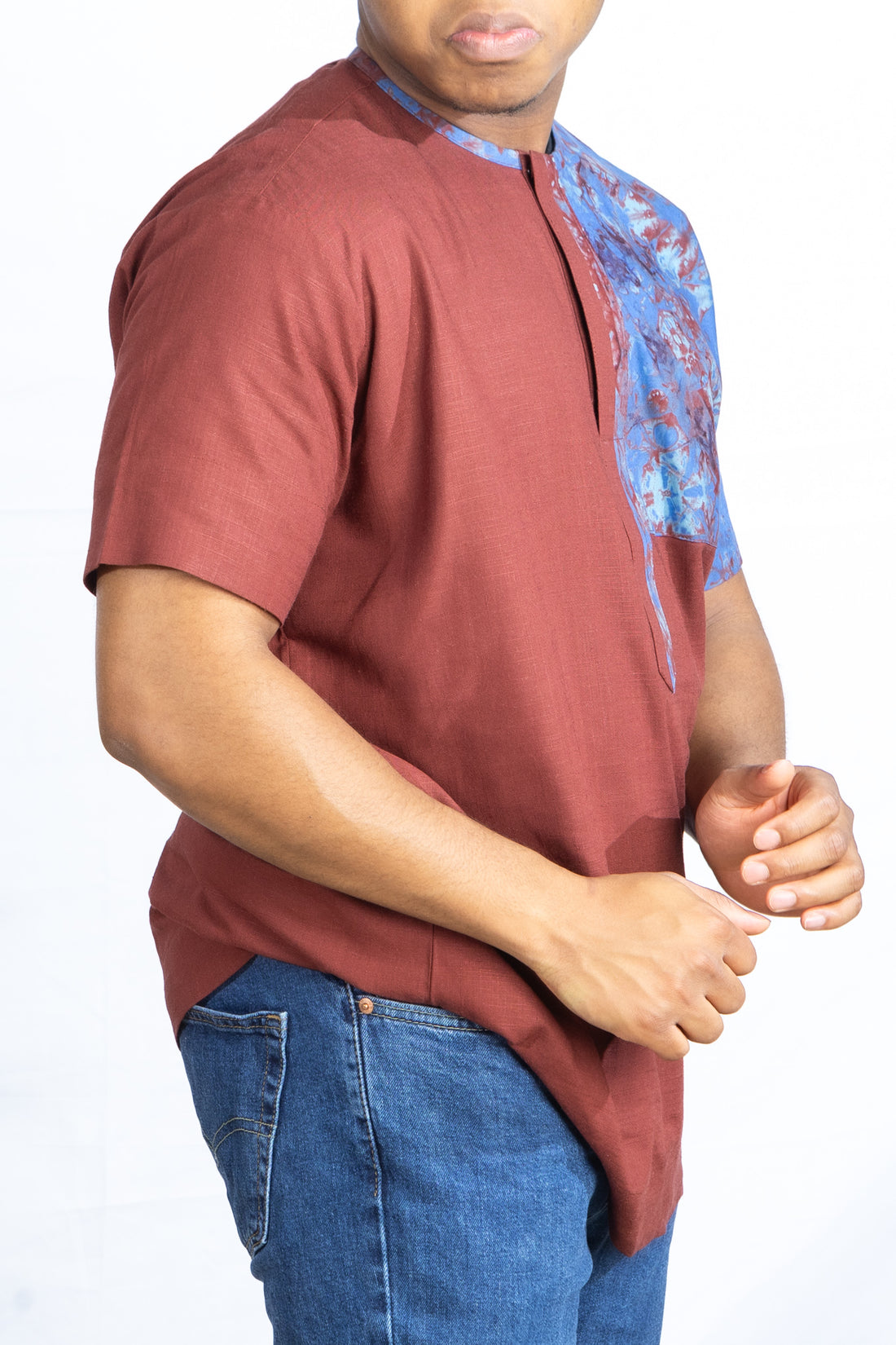 African Adire Mens Shirt - PSFSTORE™ - Prestigestylefashion