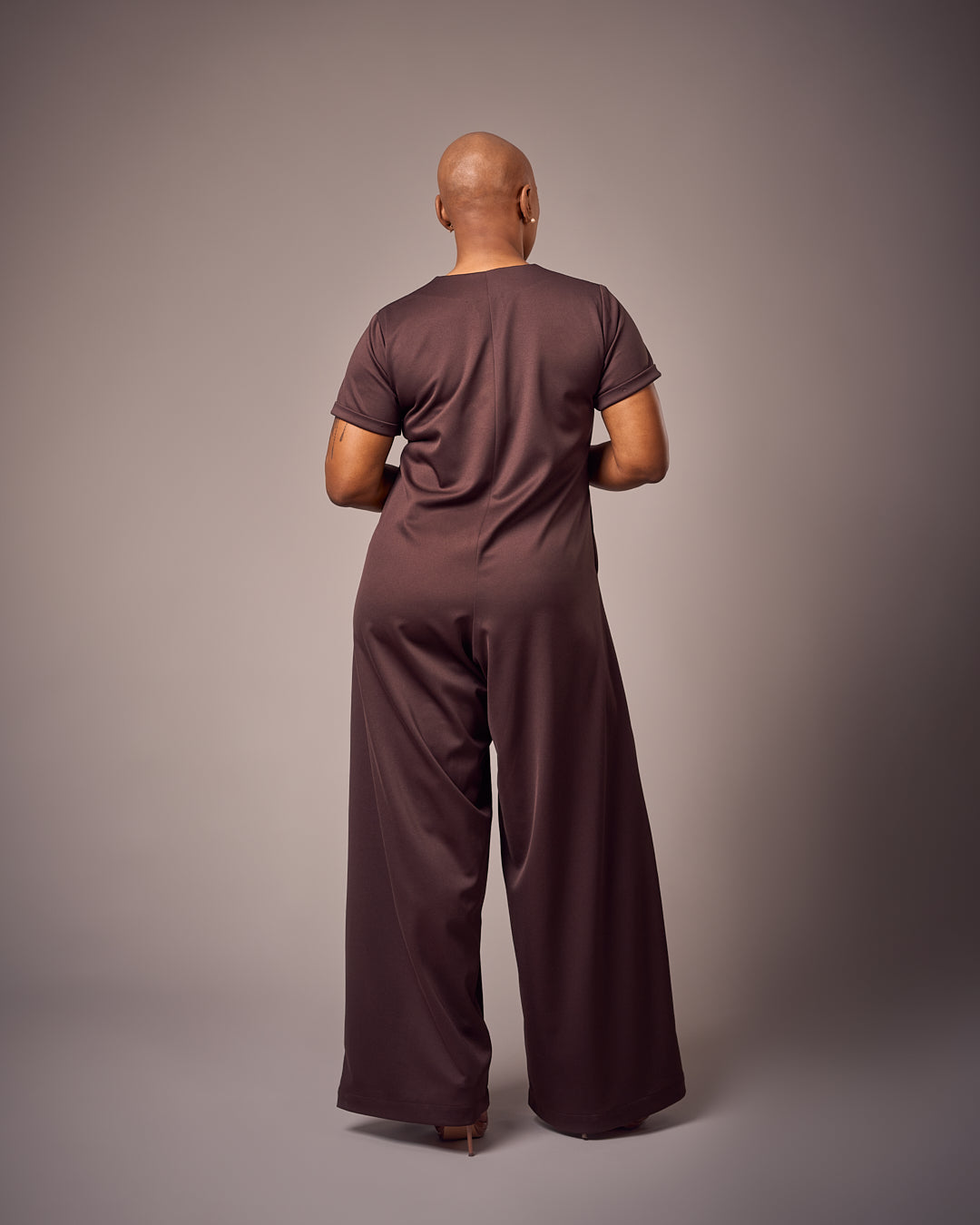 The Brown Nubai Jumpsuit