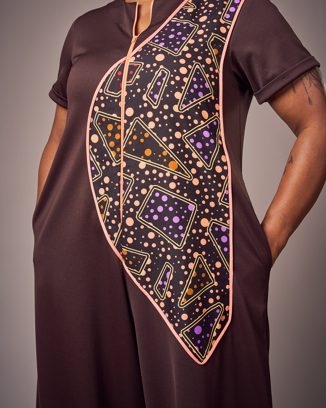 The Brown Nubai Jumpsuit