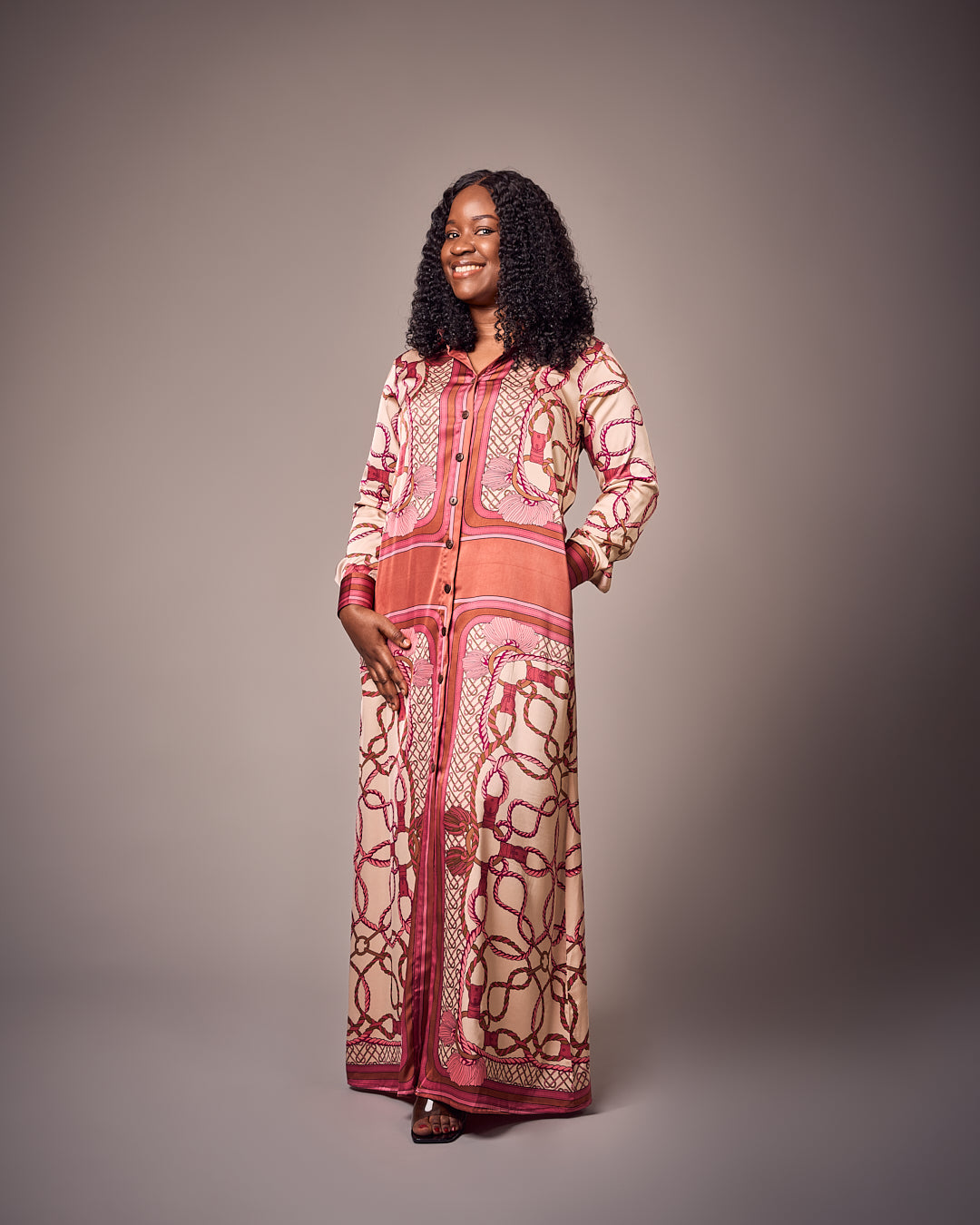 The Pink Serwa Dress