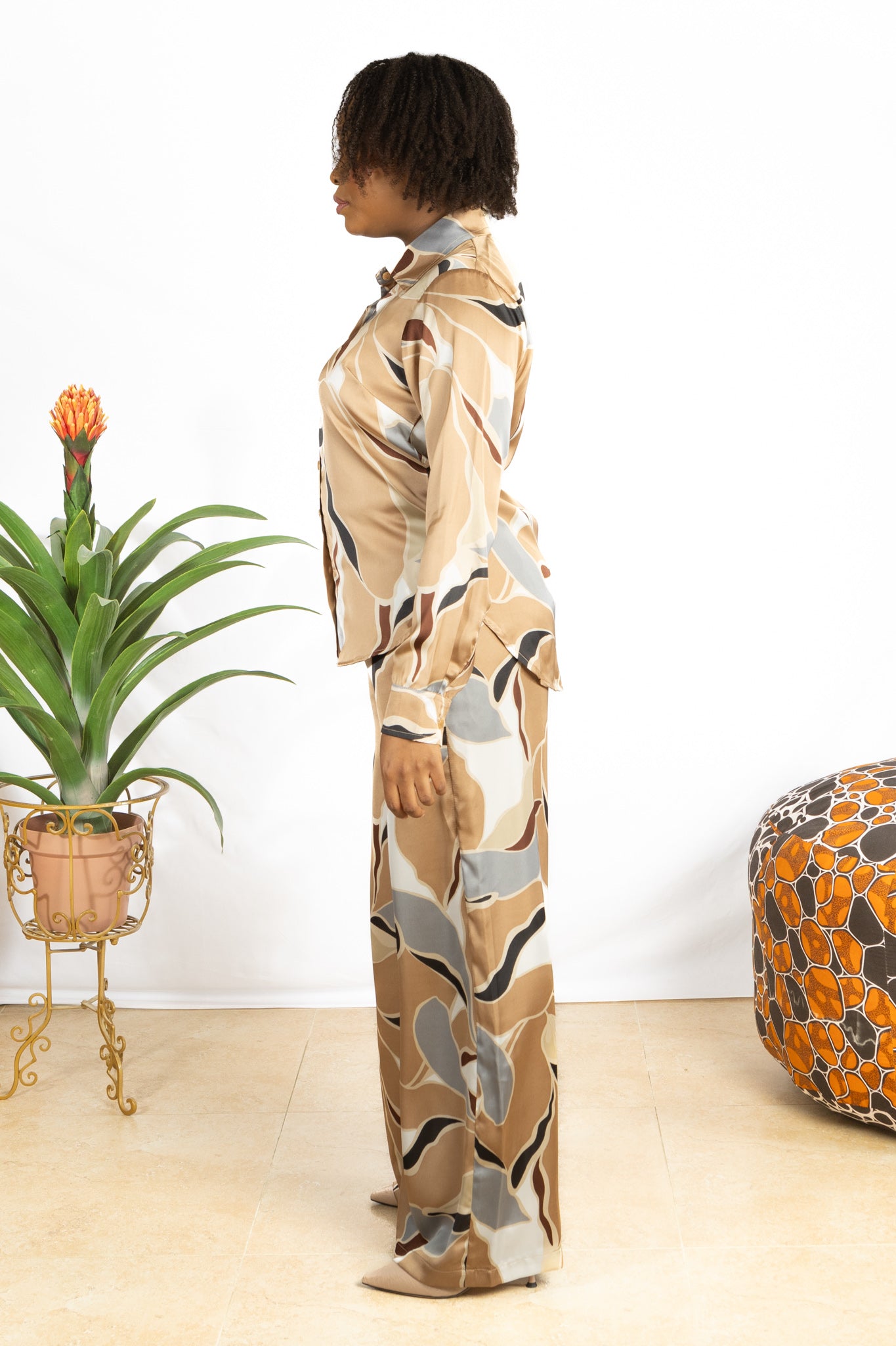 Silk Womens Shirt & Pants - PSFSTORE™ - Prestigestylefashion