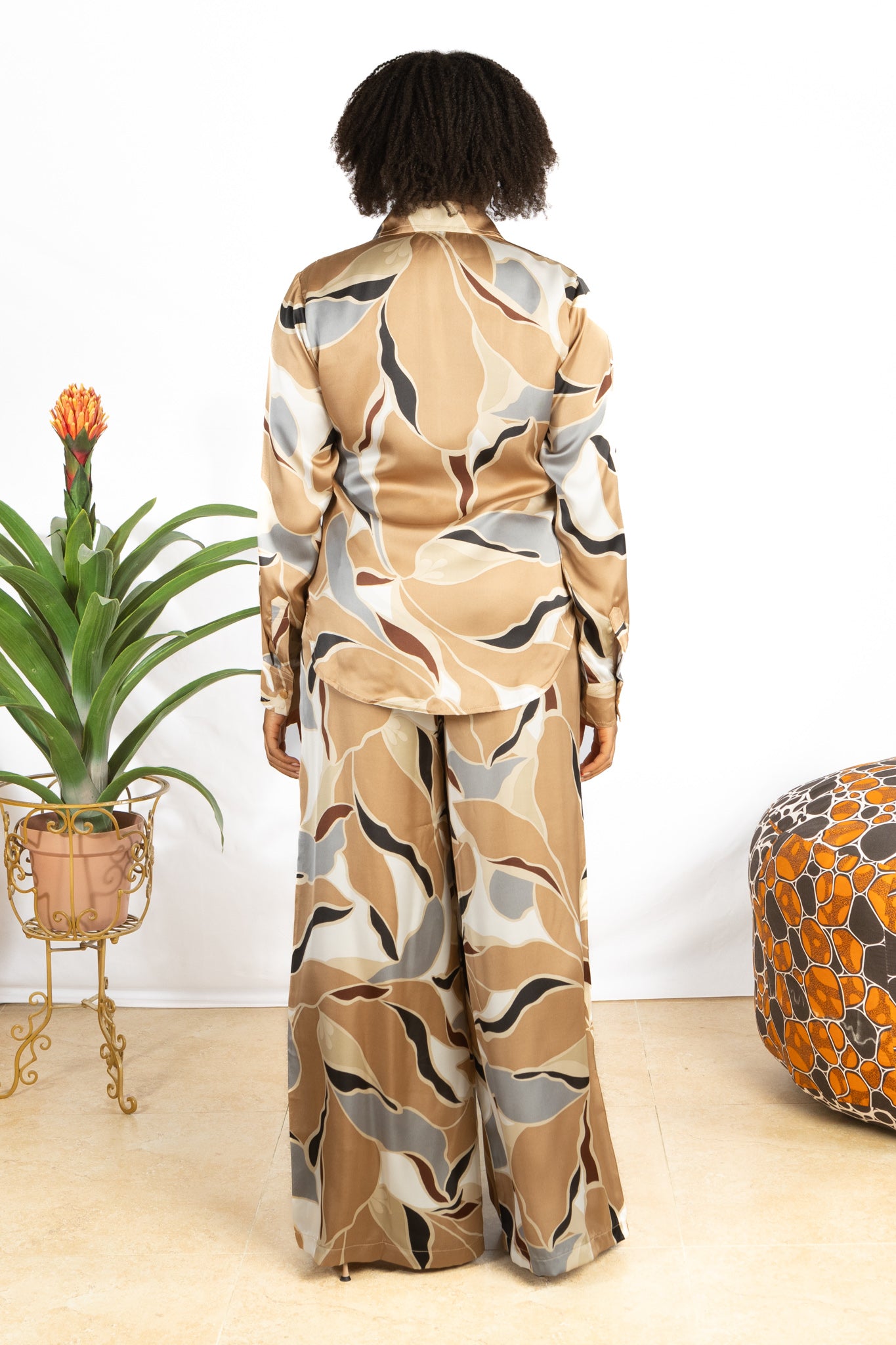 Silk Womens Shirt & Pants - PSFSTORE™ - Prestigestylefashion