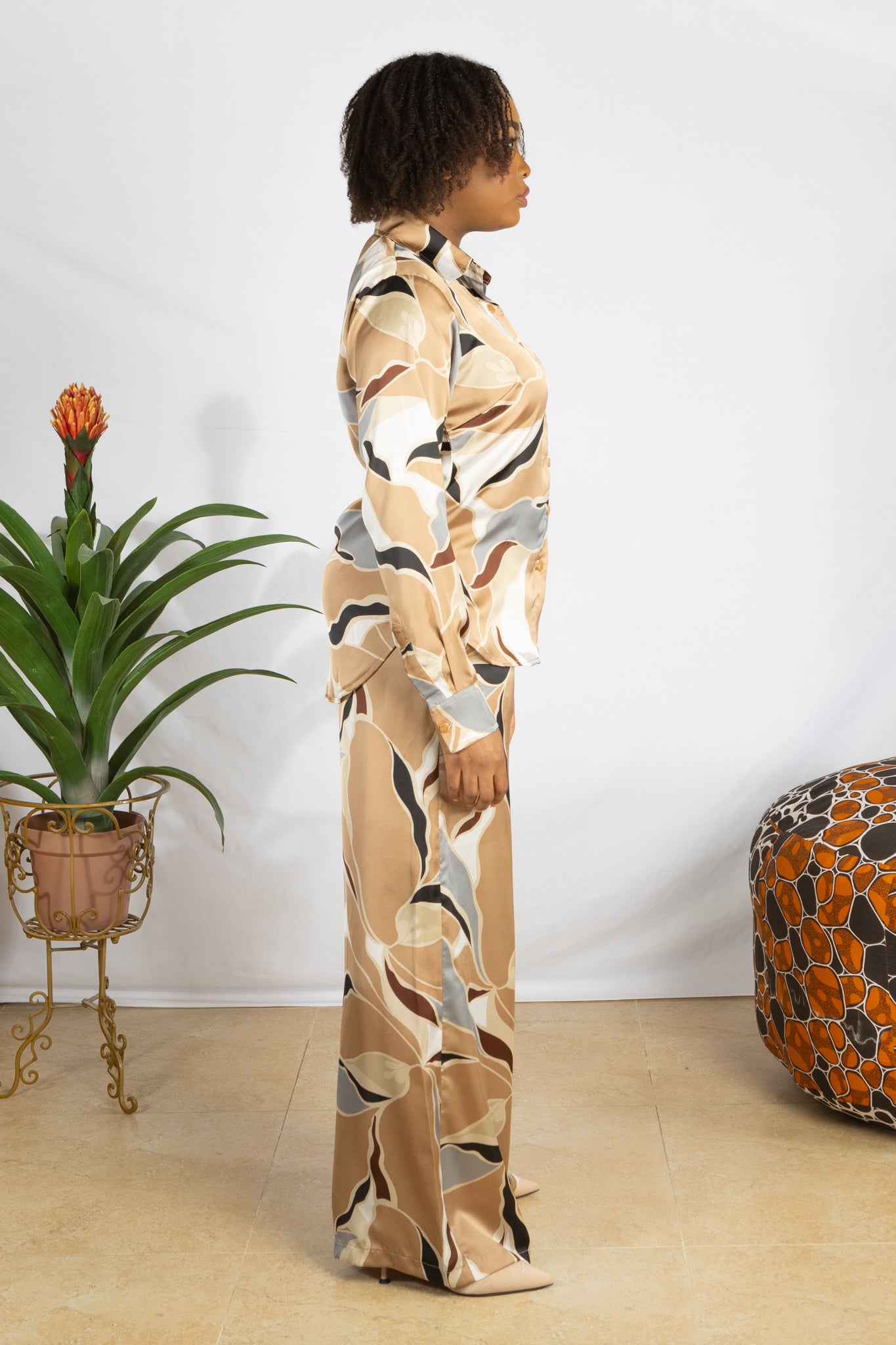 Silk Womens Shirt & Pants - PSFSTORE™ - Prestigestylefashion