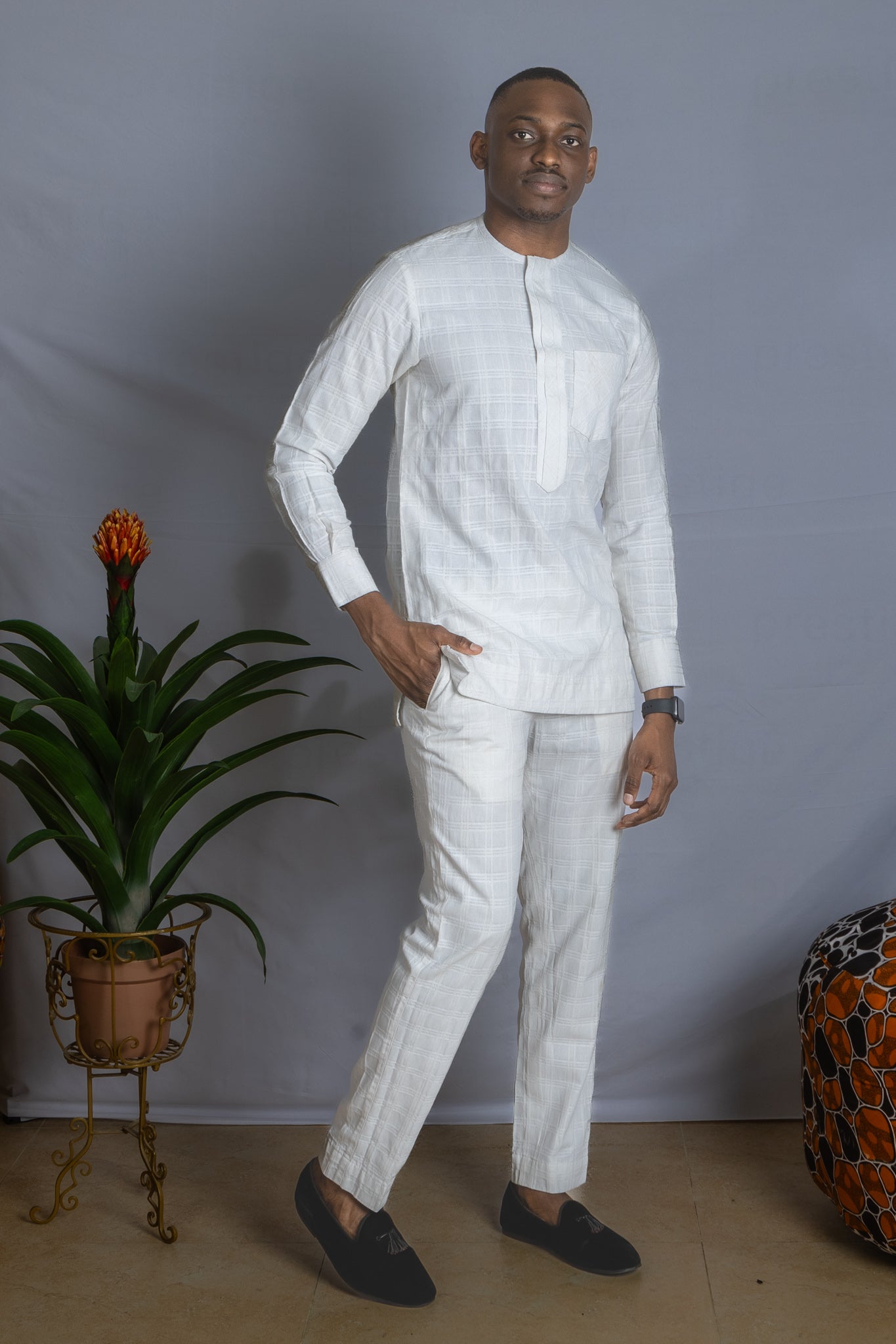 Classic Nigerian Men's Kaftan - PSFSTORE™