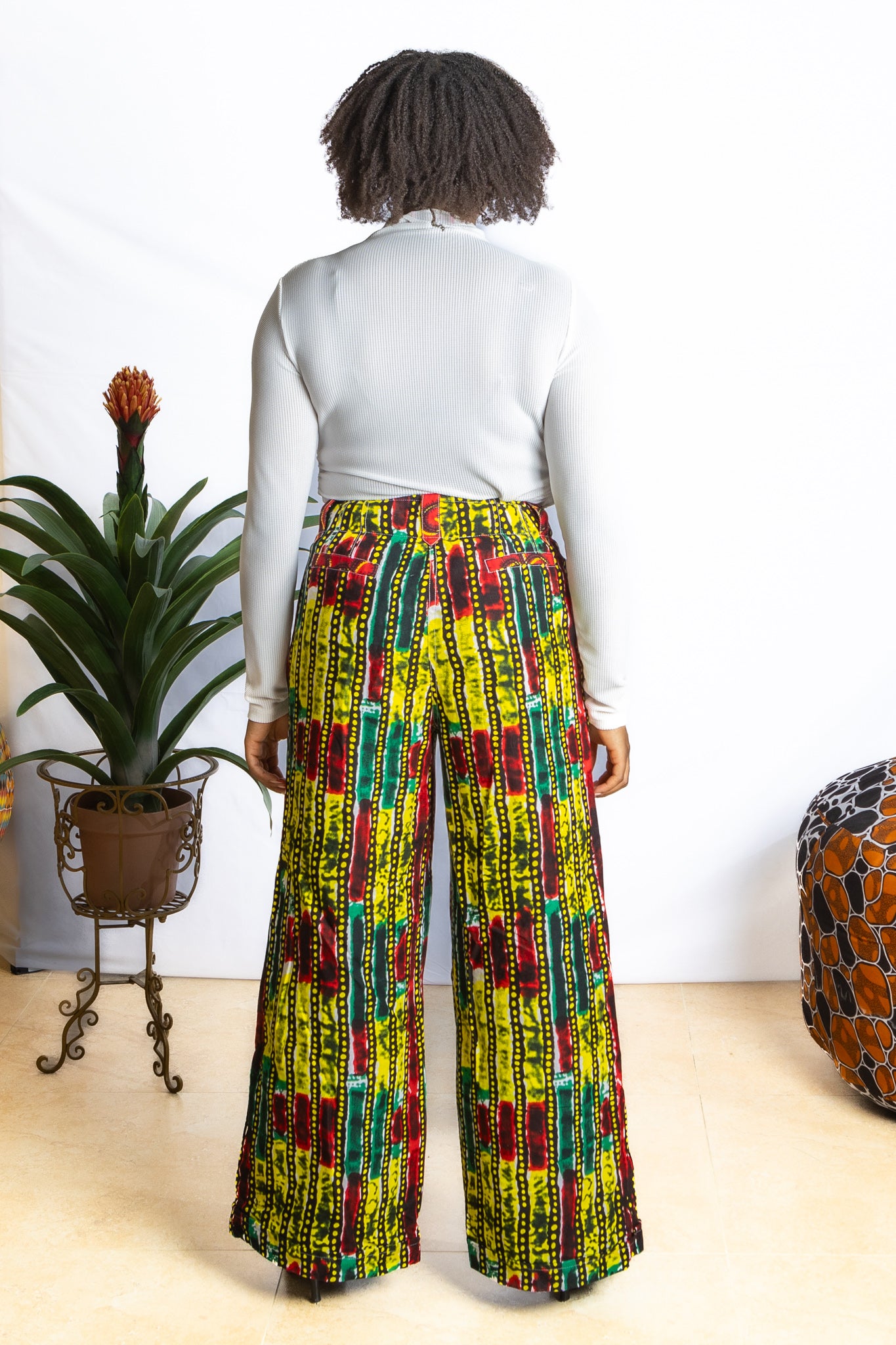 Ankara Fabric Cargo Pants - PSFSTORE™