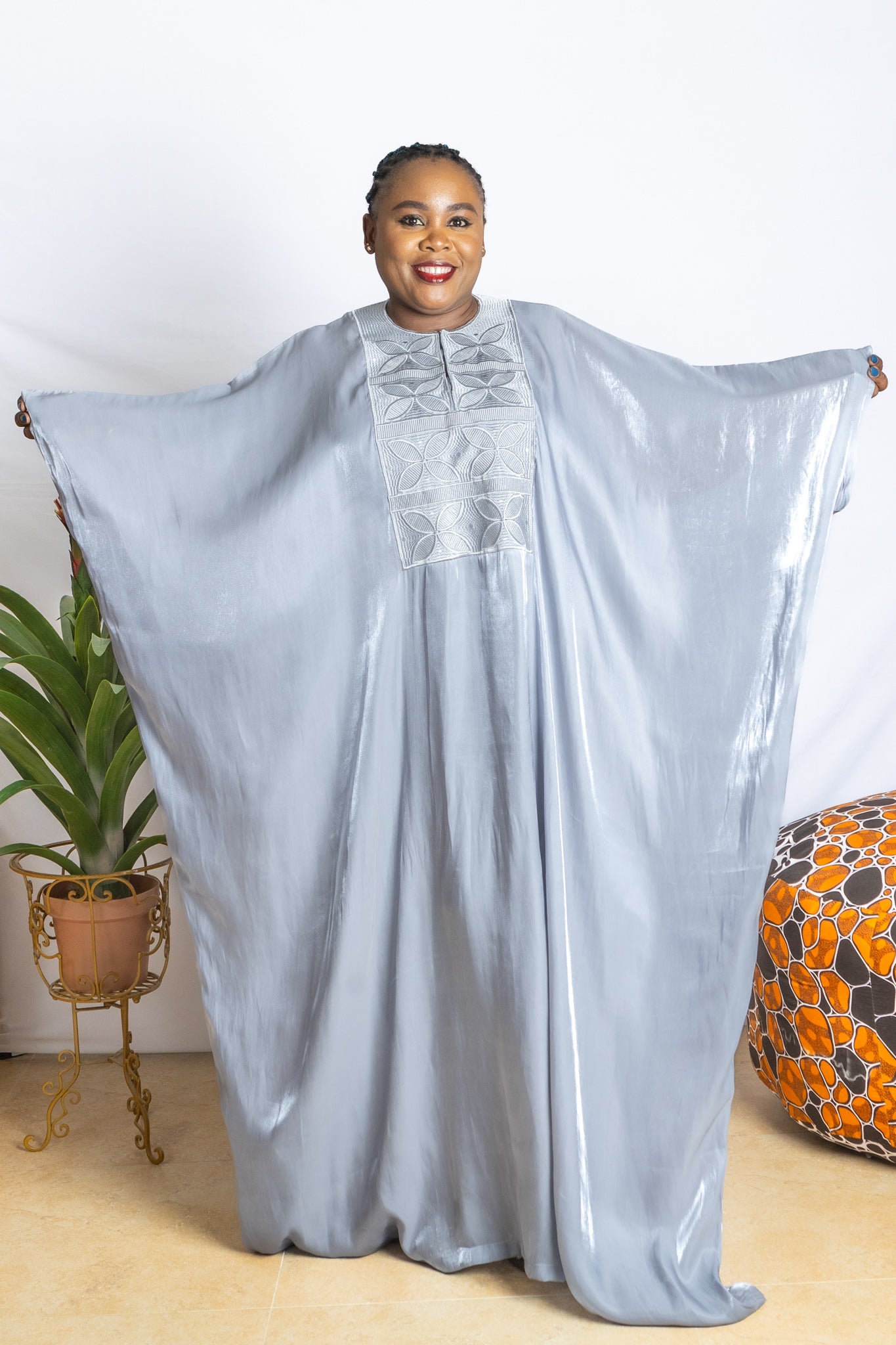 HAWA™ Organza Black Kaftan  - PSFSTORE™ - Prestigestylefashion