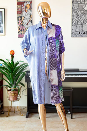 Alipa™ Shirt Dress | Kaftan & Silk