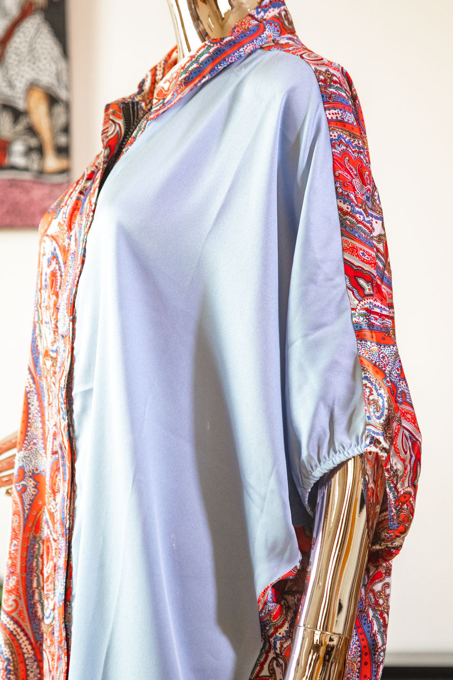 Alipa™ Shirt Dress | Kaftan & Silk