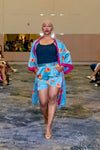 Angelica™ Wild Kimono and Shorts