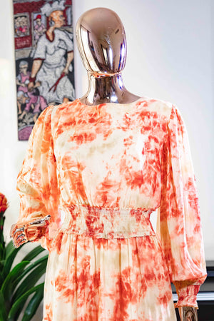 Airy maxi discount dress