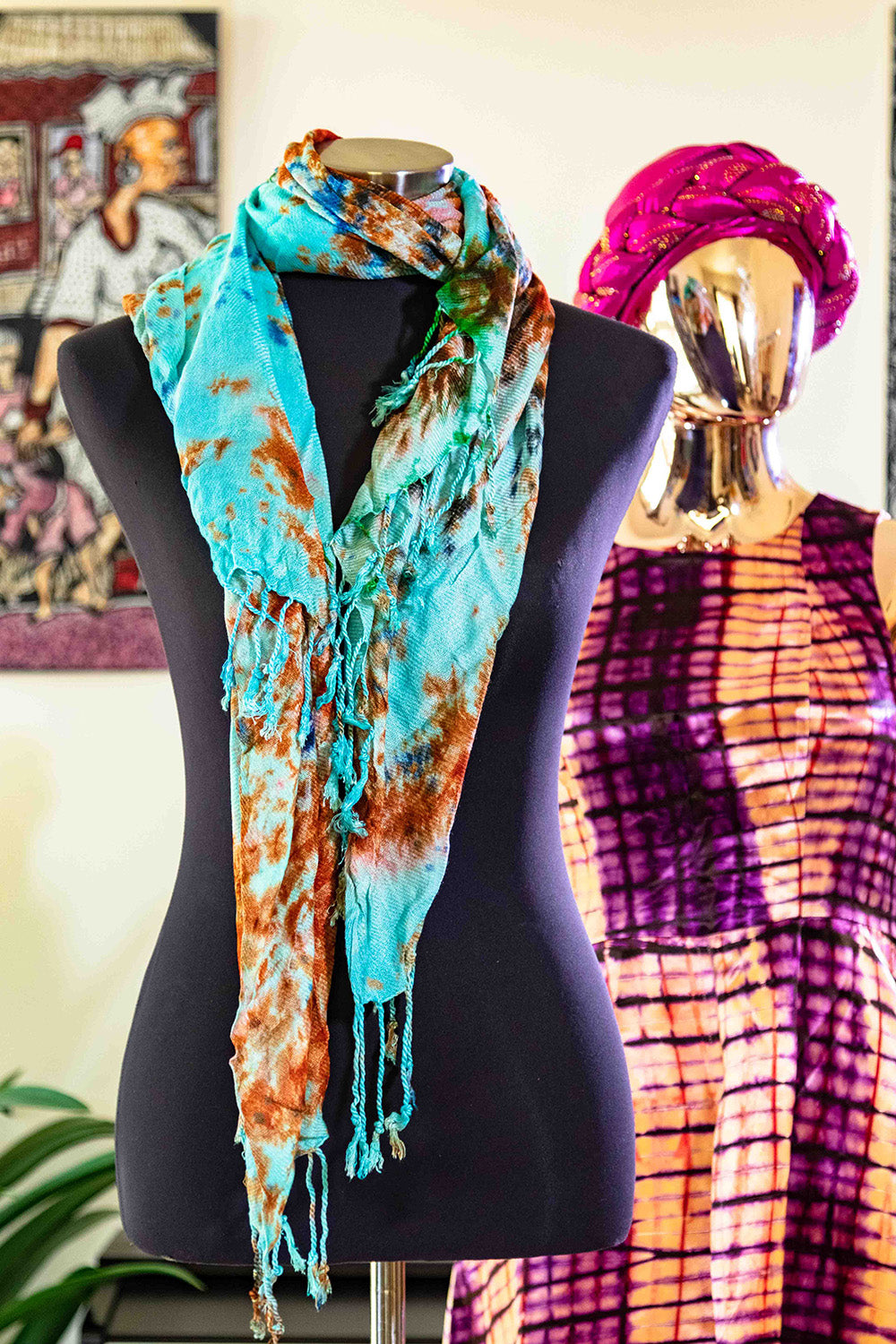 Rosey™ Scarf and Head Wrap