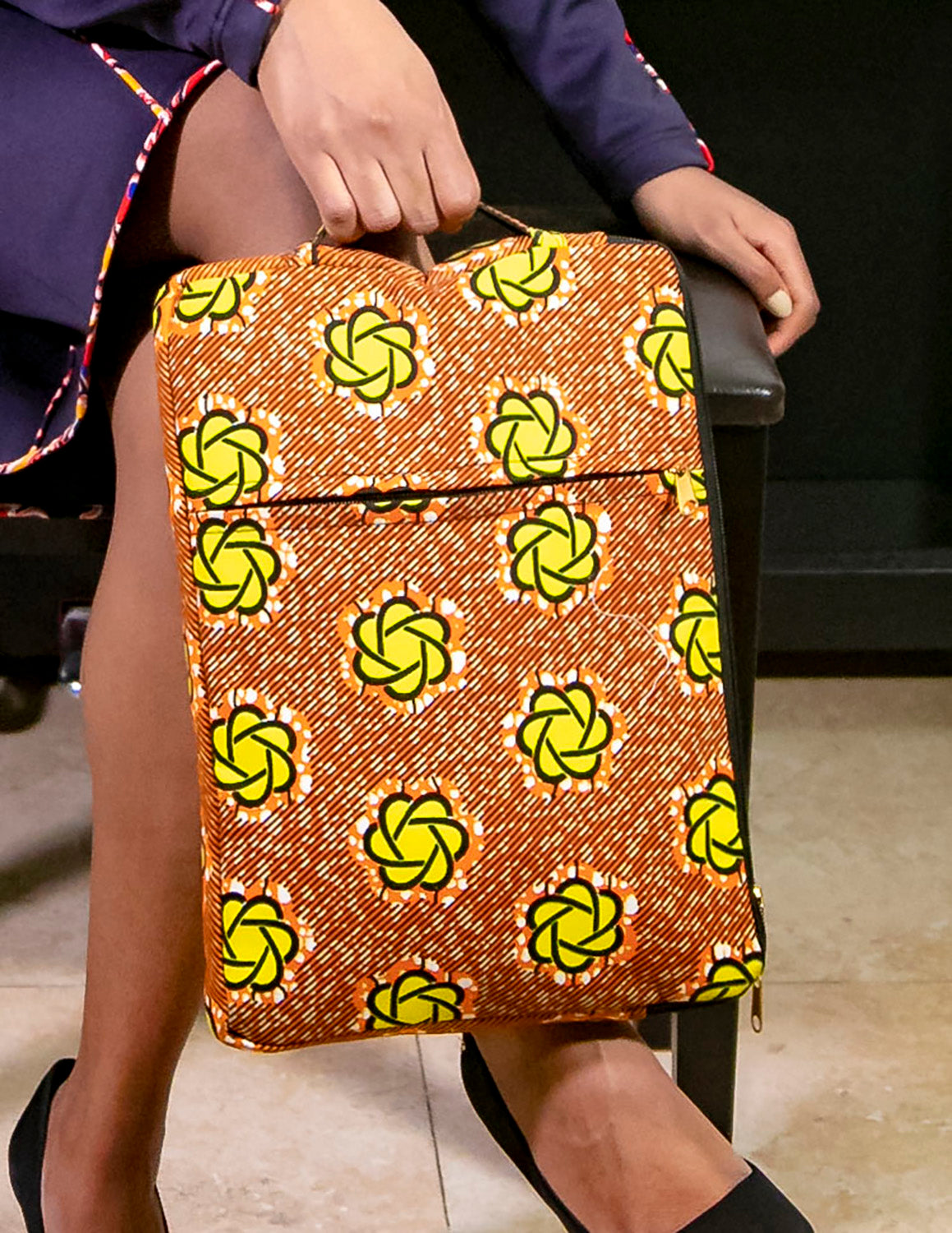 Bambie African Print Laptop Bag Prestigestylefashion