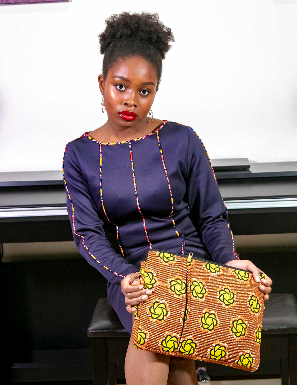 Bambie™ African Print Laptop Bag