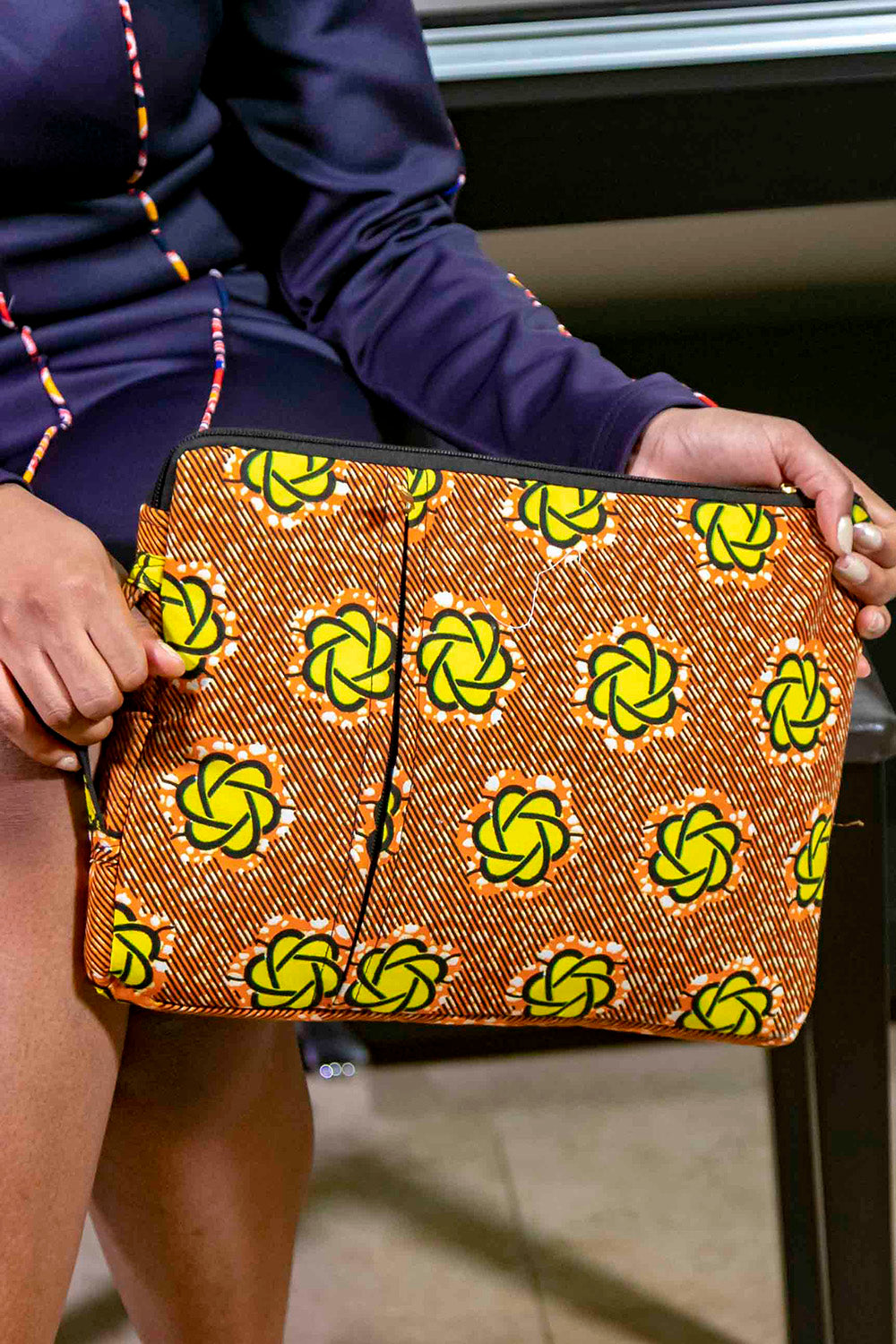 Bambie™ African Print Laptop Bag