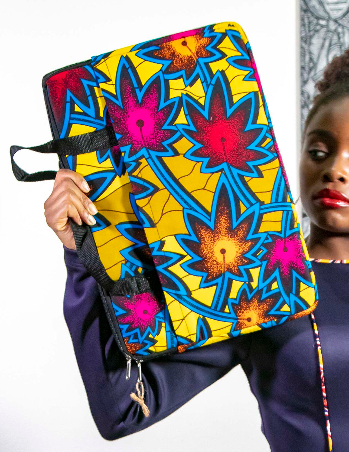 Bambie™ African Print Laptop Bag