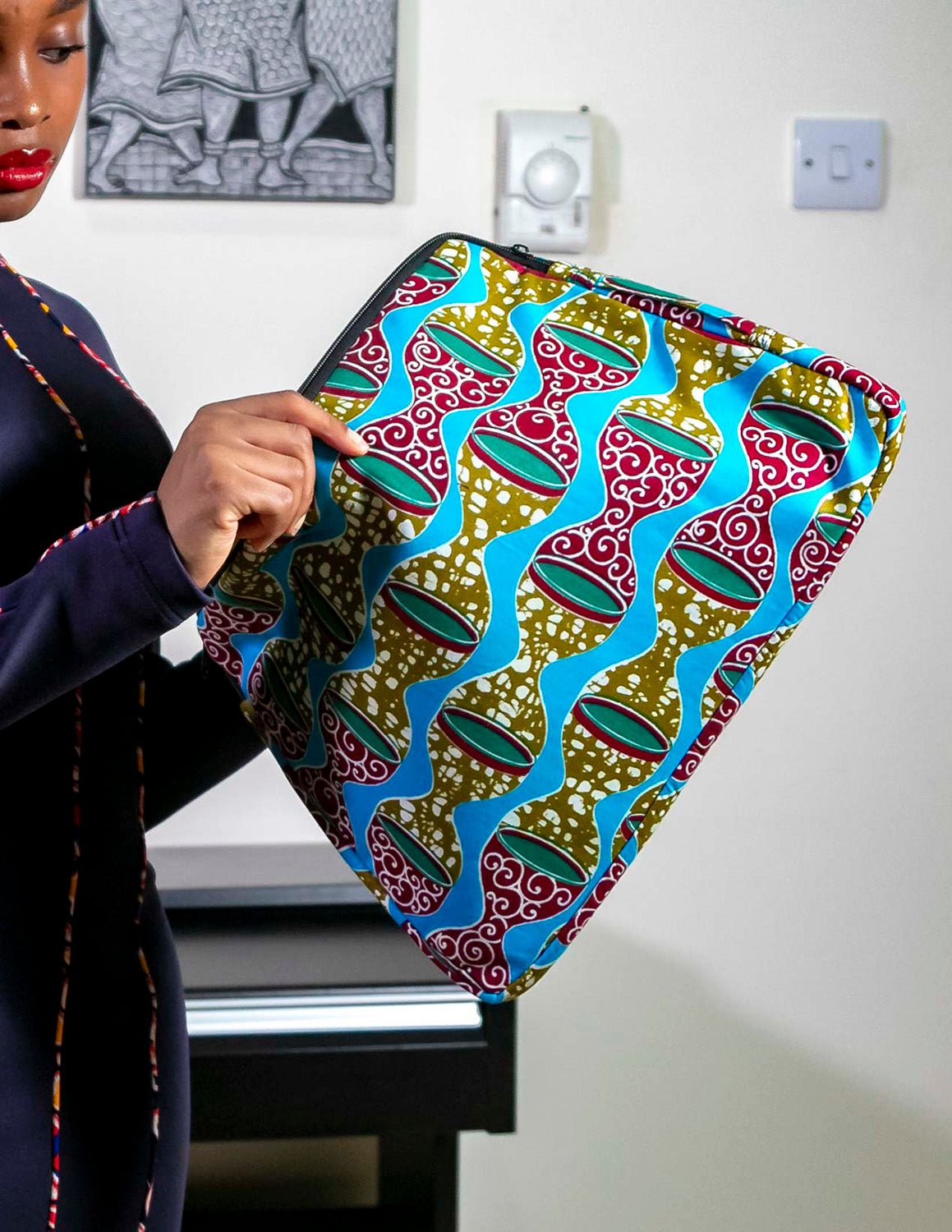 Bambie™ African Print Laptop Bag