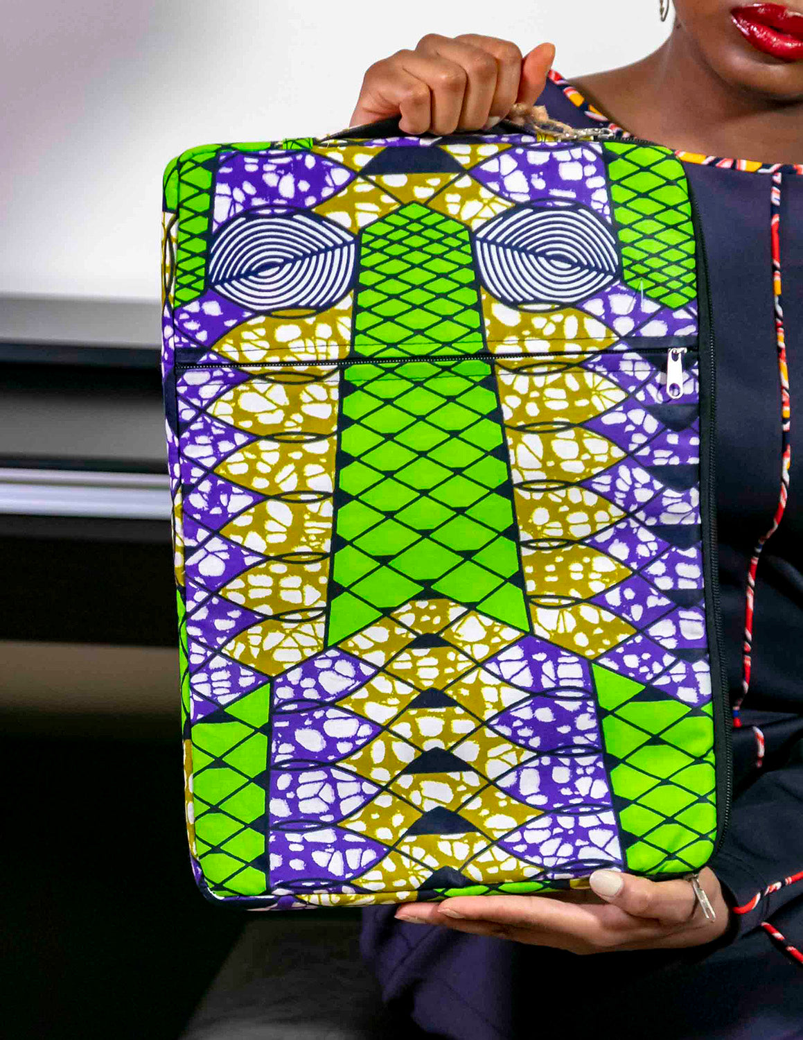 Bambie™ African Print Laptop Bag