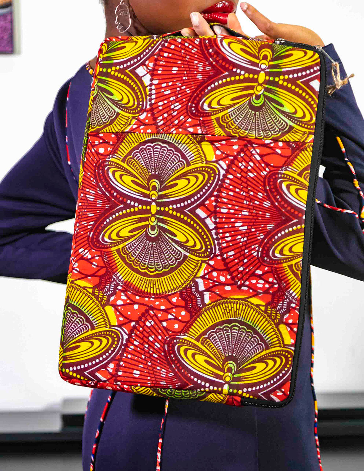 Bambie™ African Print Laptop Bag