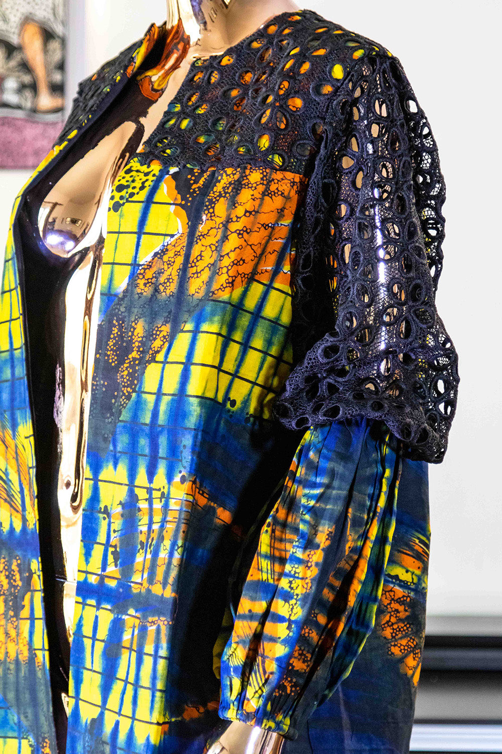 ELLY™ African Print Bomber Jacket