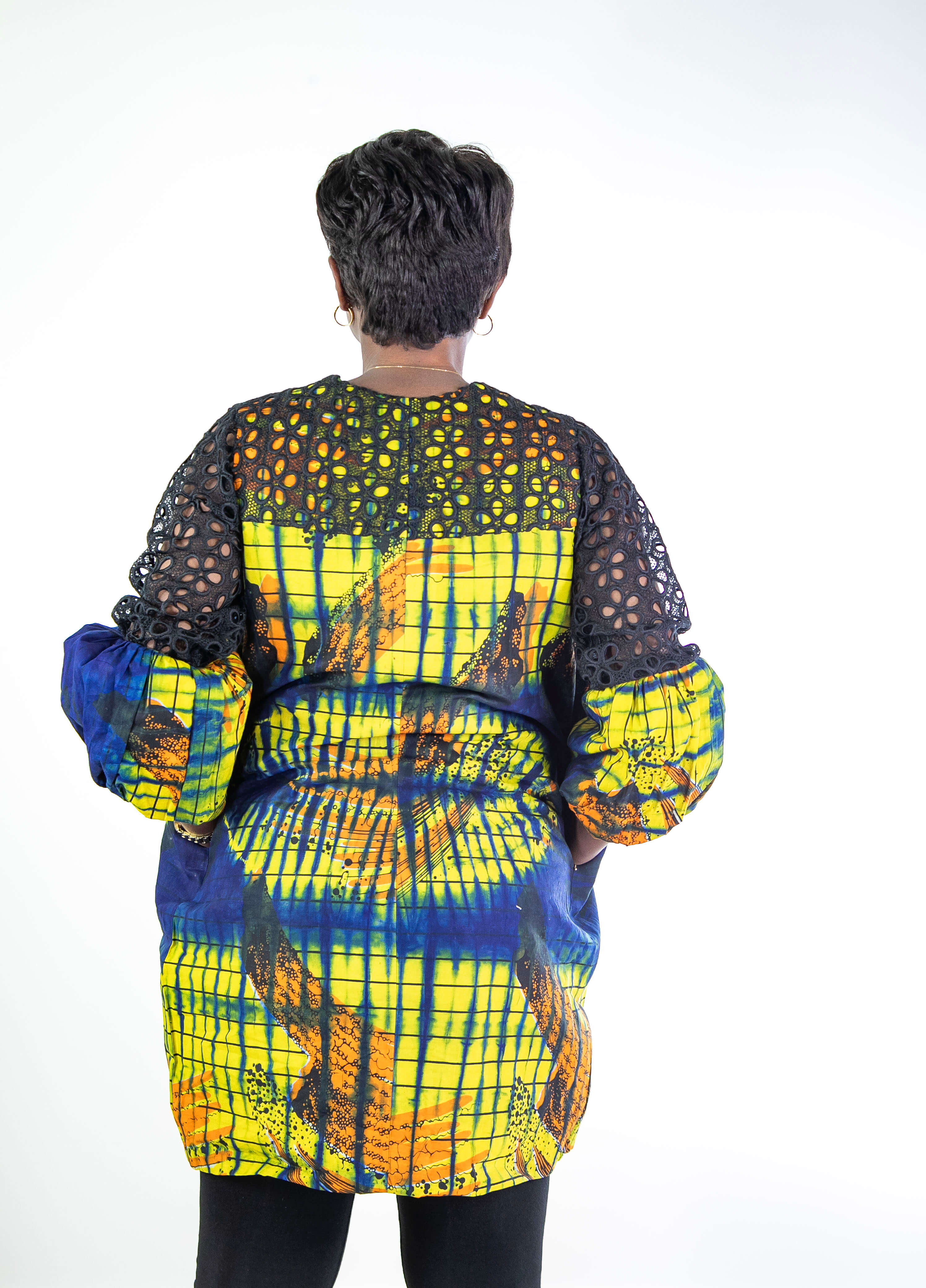 ELLY African Print Bomber Jacket | African Print Jacket