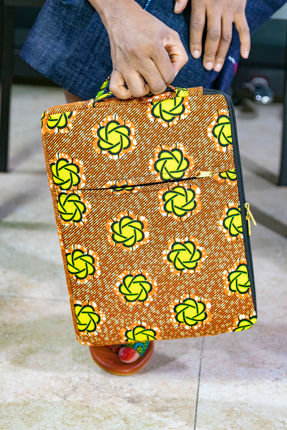 Bambie™ African Print Laptop Bag